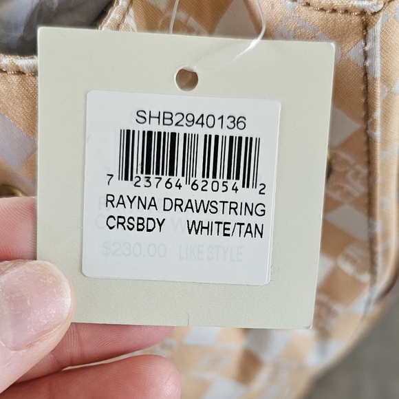 Fossil BNWT Rayna Drawstring Bag - Picture 3 of 9